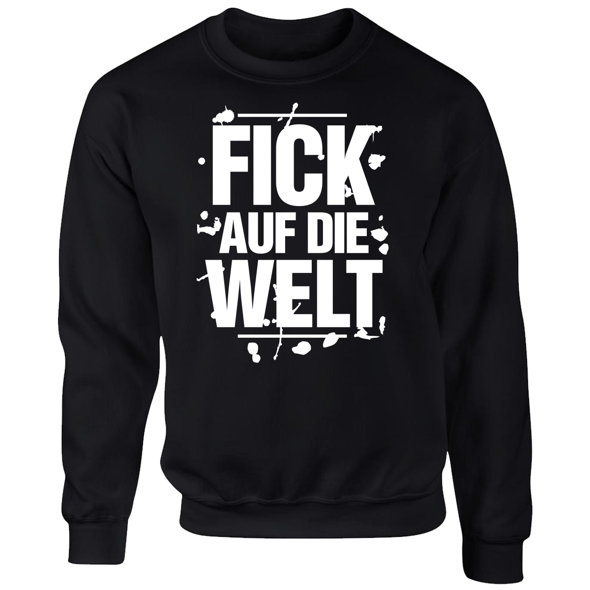 Bild von FICK AUF DIE WELT - SWEATER [schwarz]